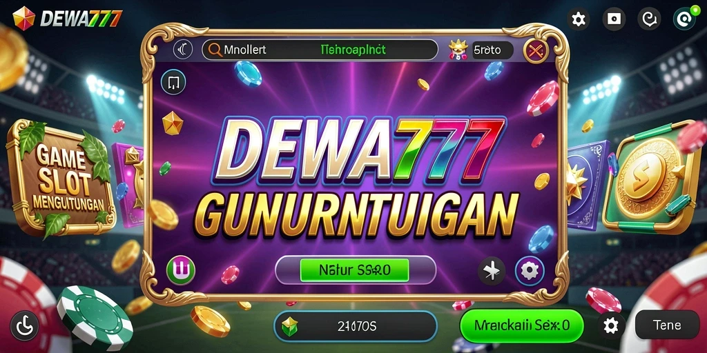 Tampilan gameplay Slot yang menarik di DEWA777.