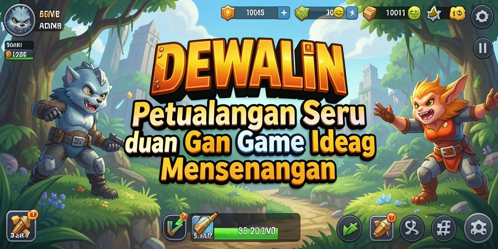 Tampilan gameplay seru dari DEWALIN yang membuat ketagihan.