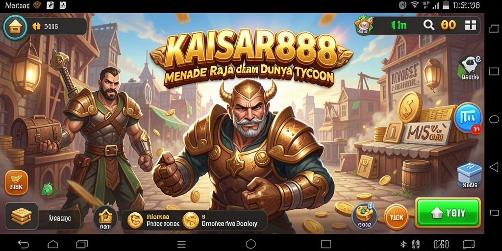 Tampilan gameplay KAISAR888 yang menarik dan penuh tantangan.