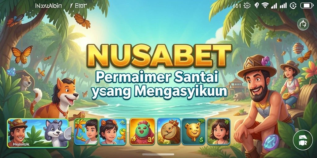 Tampilan gameplay NUSABET yang menawan dan mengasyikkan.