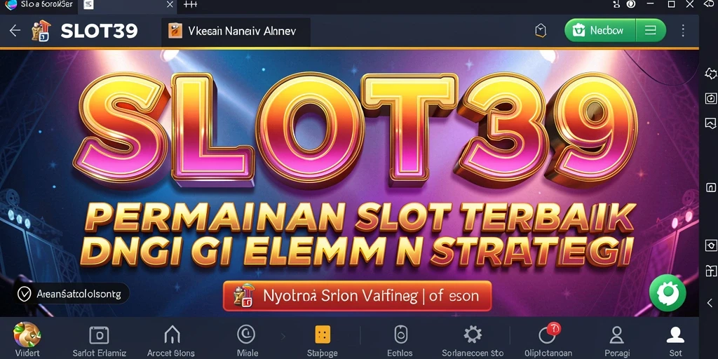 Tampilan gameplay SLOT39 yang mengasyikkan dan penuh strategi.